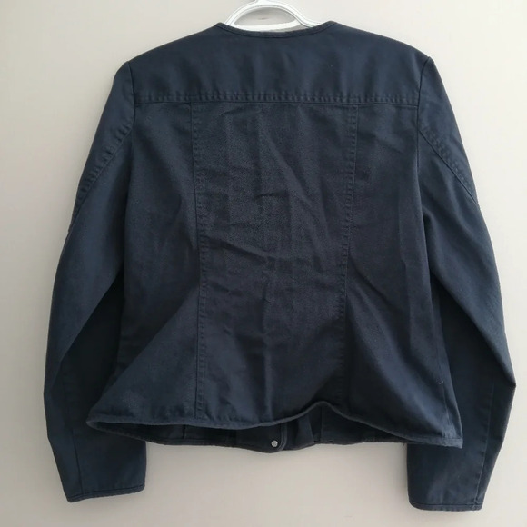 Pendleton Cotton Twill Laguna Utility Button Up Navy Jacket Military Style Large - Picture 3 of 16